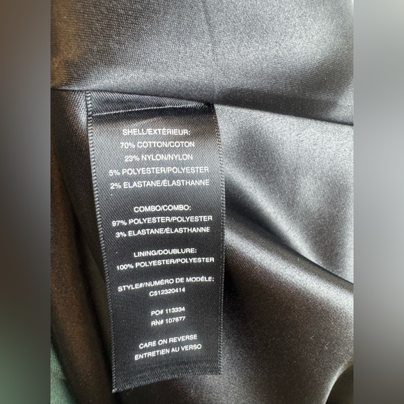 Alice + Olivia Tania Floral Mini Skirt Yellow Black Fit & Flare Size 2 - Picture 8 of 8